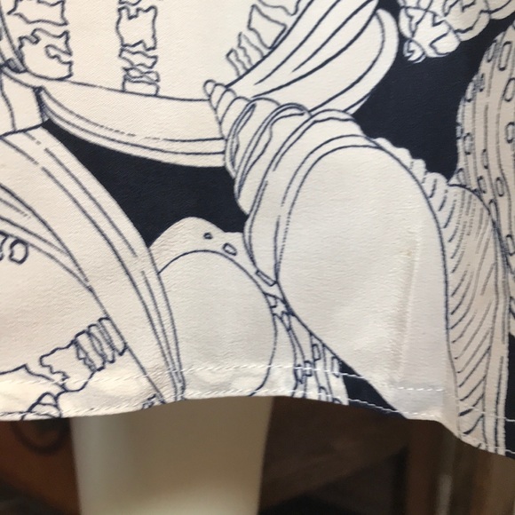 Vintage Gucci Silk Skirt 44 - Picture 3 of 8